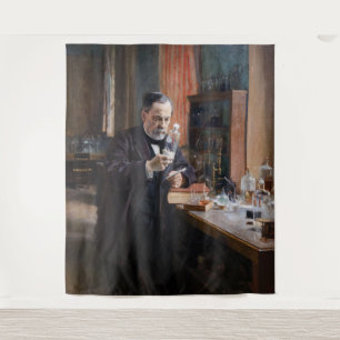 Albert Edelfelt - Portrait von Louis Pasteur Wandteppich