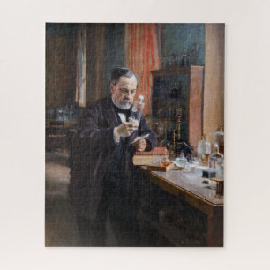 Albert Edelfelt - Porträt von Louis Pasteur
