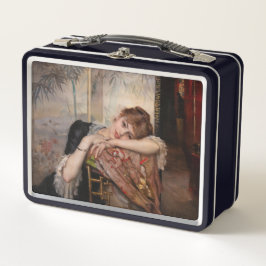 Albert Edelfelt - The Parisienne / Virginie Metall Brotdose