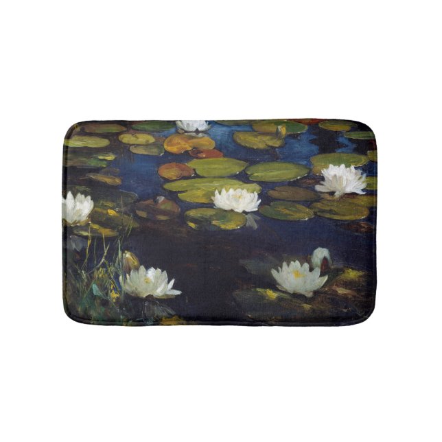 Albert Edelfelt - Water Lilies, Studie Badematte (Vorderseite)