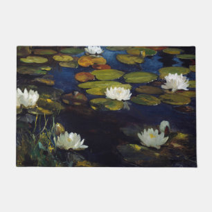 Albert Edelfelt - Water Lilies, Studie Fußmatte