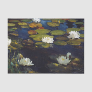 Albert Edelfelt - Water Lilies, Studie Seidenpapier