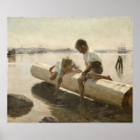 Albert Edelfelt - Zwei Jungs im Protokoll