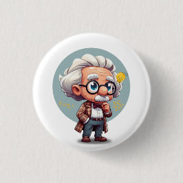 Albert Einstein 2 Button