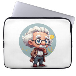 Albert Einstein 2 Laptopschutzhülle