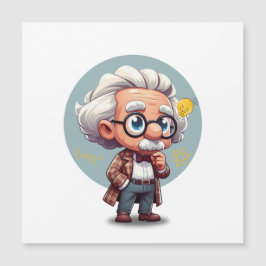 Albert Einstein 2 Magnetkarte