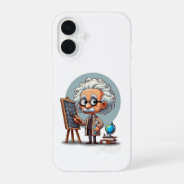 Albert Einstein iPhone 16 Hülle