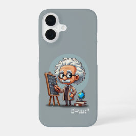 Albert Einstein iPhone 16 Hülle