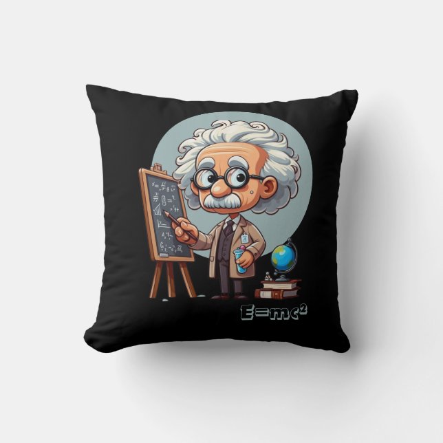 Albert Einstein   Kissen (Vorderseite)
