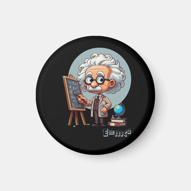 Albert Einstein Magnet (Vorne)