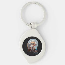 Albert Einstein Schlüsselanhänger