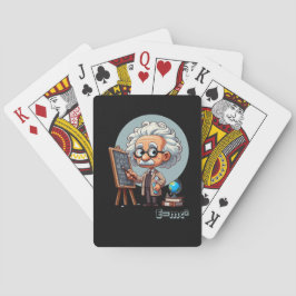 Albert Einstein Spielkarten