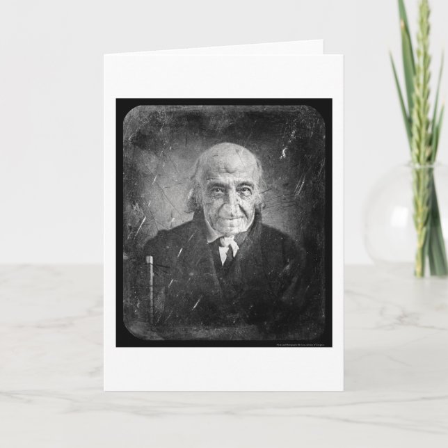 Albert-Gallatin PADaguerreotype 1845 Karte (Vorderseite)