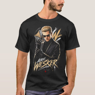 Albert Horror Wesker Art 14 Einfaches Dunkles T- T-Shirt