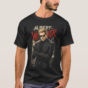 Albert Horror Wesker Art 17 Einfaches Dunkles T- T-Shirt