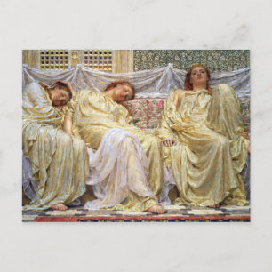 Albert Joseph Moore Dreamers Postkarte