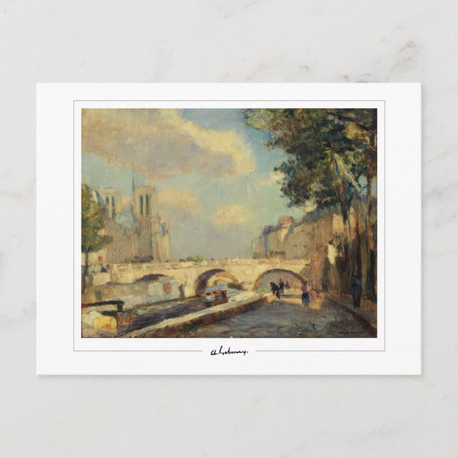 Albert Lebourg #148 - Fine Art Postcard Postkarte (Vorderseite)