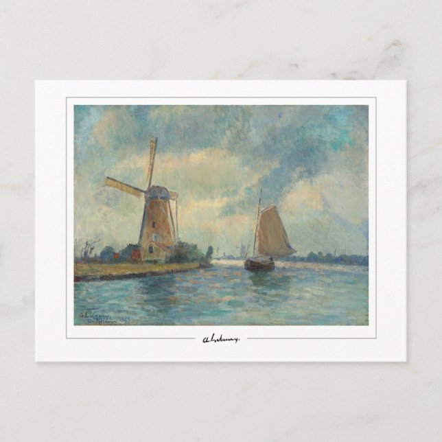 Albert Lebourg #177 - Fine Art Postcard Postkarte (Vorderseite)