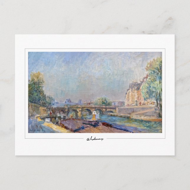Albert Lebourg #1 - Fine Art Postcard Postkarte (Vorderseite)