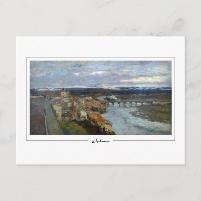Albert Lebourg #42 - Fine Art Postcard Postkarte (Vorderseite)
