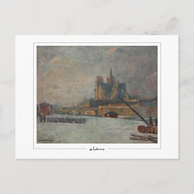 Albert Lebourg #76 - Fine Art Postcard Postkarte (Vorderseite)