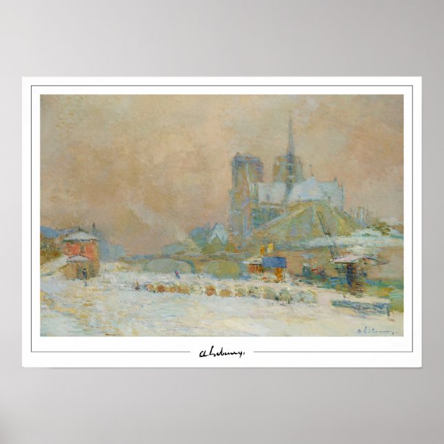 Albert Lebourg Zedign Art Poster #182 (Vorne)