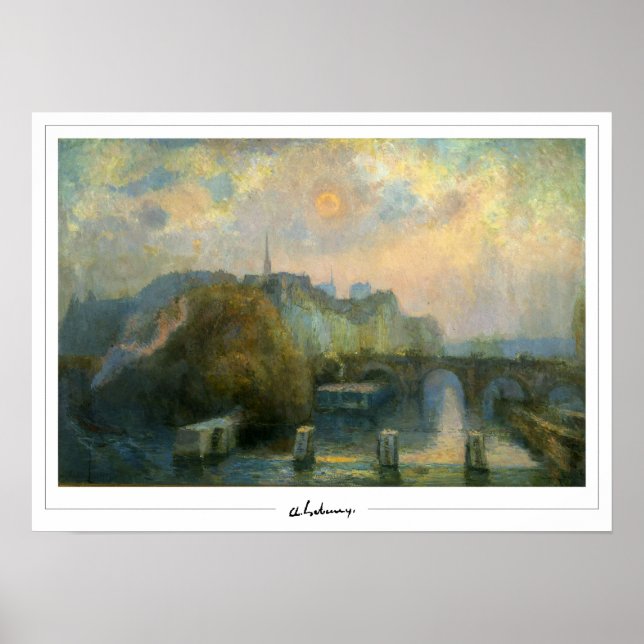 Albert Lebourg Zedign Art Poster #184 (Vorne)