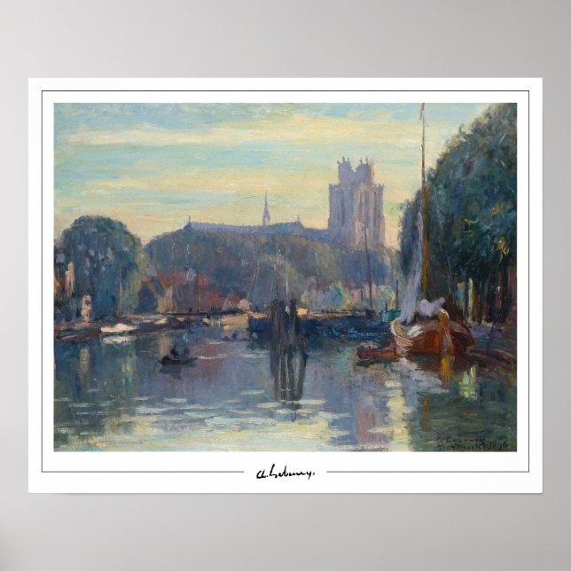 Albert Lebourg Zedign Art Poster #30 (Vorne)