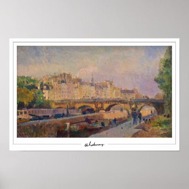 Albert Lebourg Zedign Art Poster #93 (Vorne)