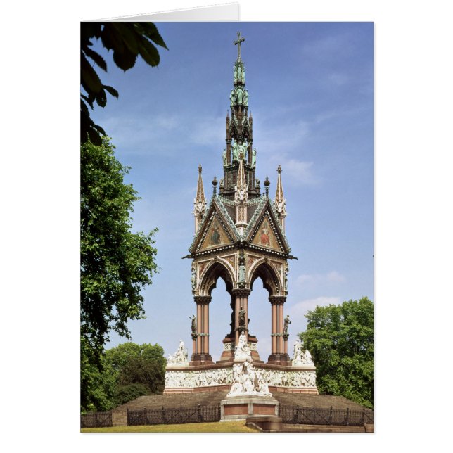 Albert Memorial aus der Albert Hall (Vorne)