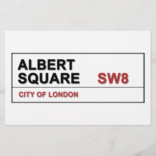 Albert Square London England (Vorderseite)