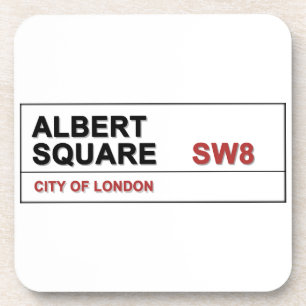 Albert Square London England Untersetzer