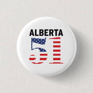 Alberta 51. amerikanischer Bundesstaat WEXIT Button