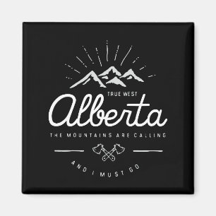 Alberta Berge rufen mich an, ich muss dunklen Mono Magnet