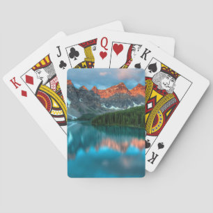 Alberta Canada Lake Louise Sommerabenteuer Spielkarten