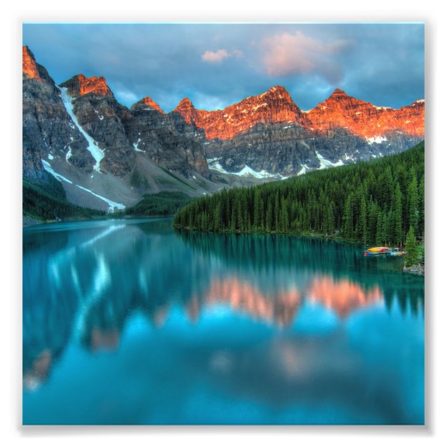 Alberta Canada Lake Louise Summer Adventure Fotodruck (Vorne)