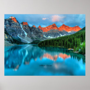 Alberta Canada Picturesque Foto Poster