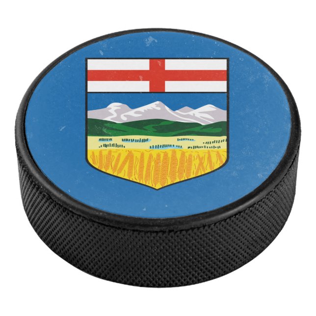 Alberta Eishockey Puck (3/4)