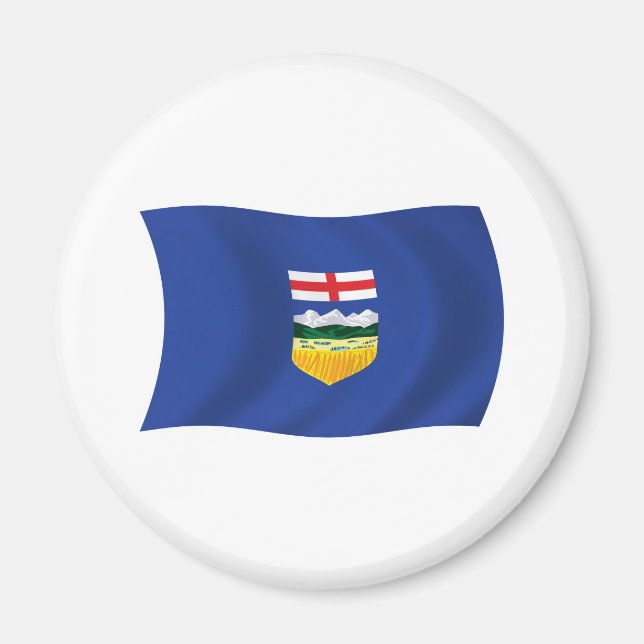Alberta Flag Magnet (Vorne)