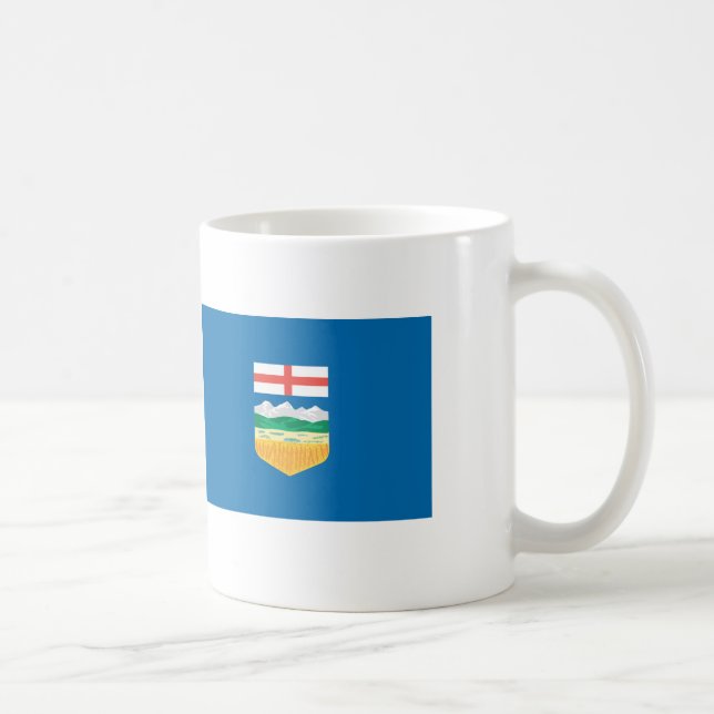 Alberta-Flagge Kaffeetasse (Rechts)
