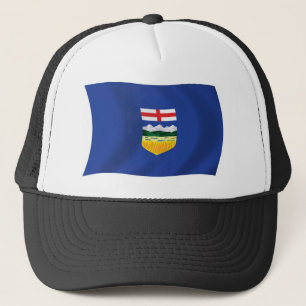 Alberta-Flaggenmütze Truckerkappe