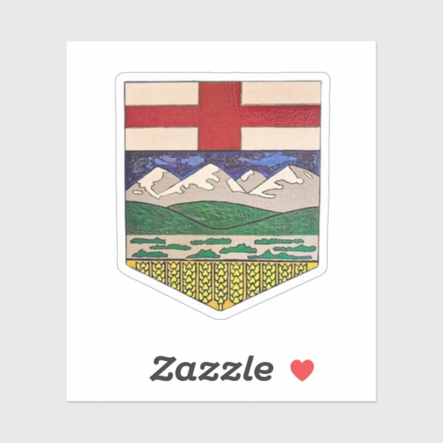 ALBERTA FORTIS ET LIBER , STICKER (Blatt)