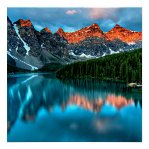 Alberta, Kanada, Glossy Poster