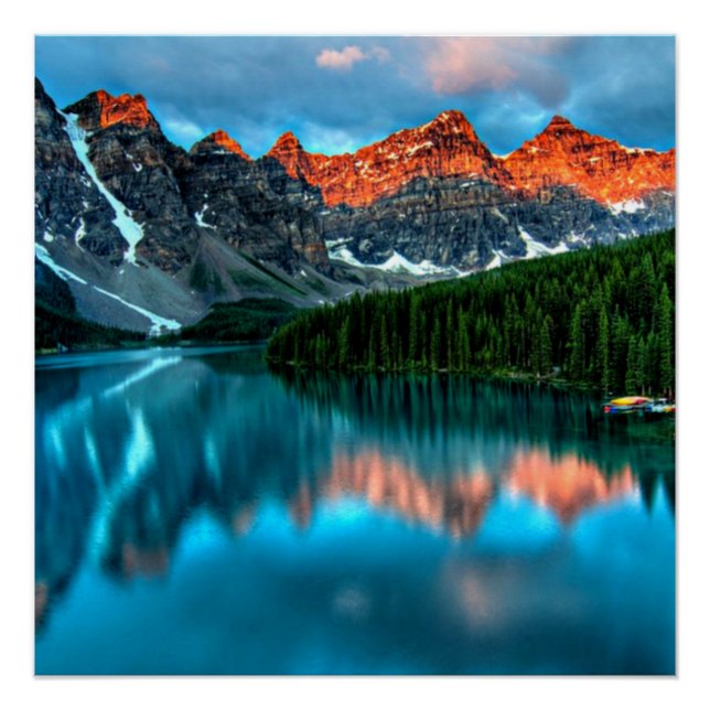 Alberta, Kanada, Glossy Poster (Vorderseite)