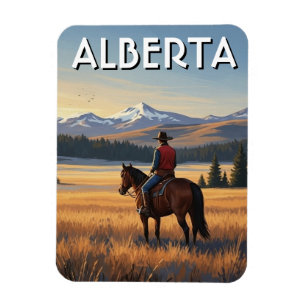 Alberta Kanada Reiten Magnet