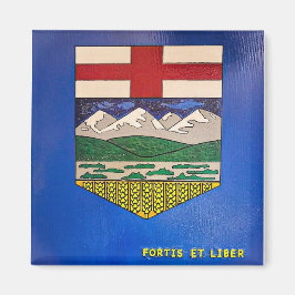 Alberta-Malerflagge Magnet