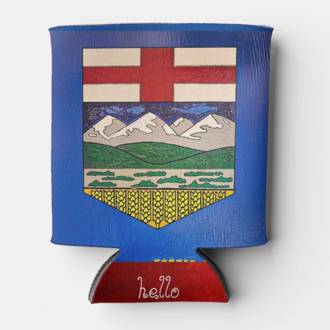ALBERTA PAINED FLAG DOSENKÜHLER (Vorderseite)