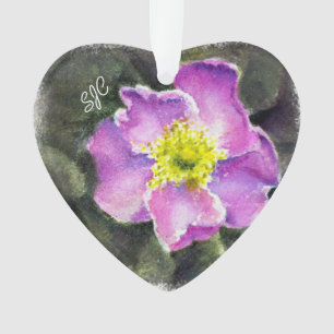 ALBERTA ROSE SAUVAGE VALENTINE ORNAMENT