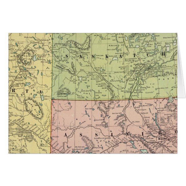 Alberta, Saskatchewan (Vorderseite (Horizontal))