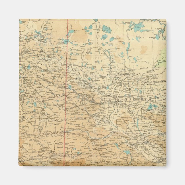 Alberta & Saskatchewan Magnet (Vorne)